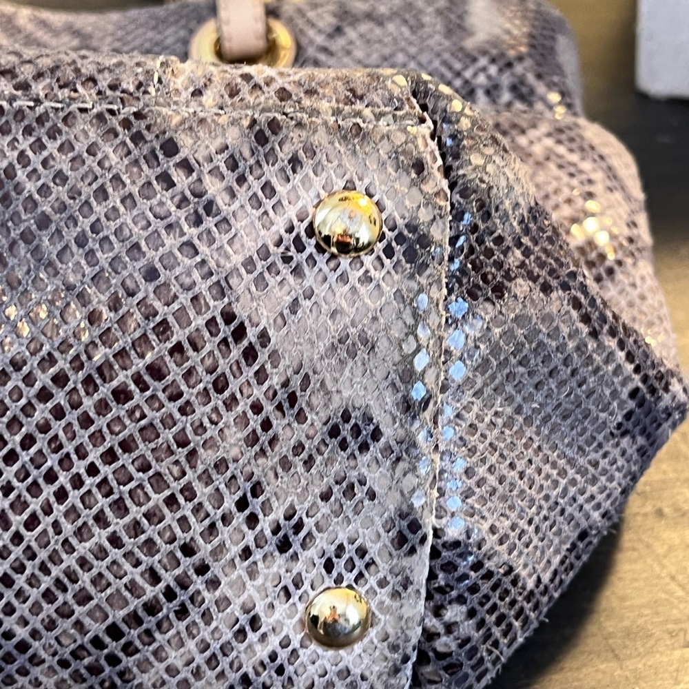 Michael Kors - vintage snakeskin satchel - Picture 5 of 15